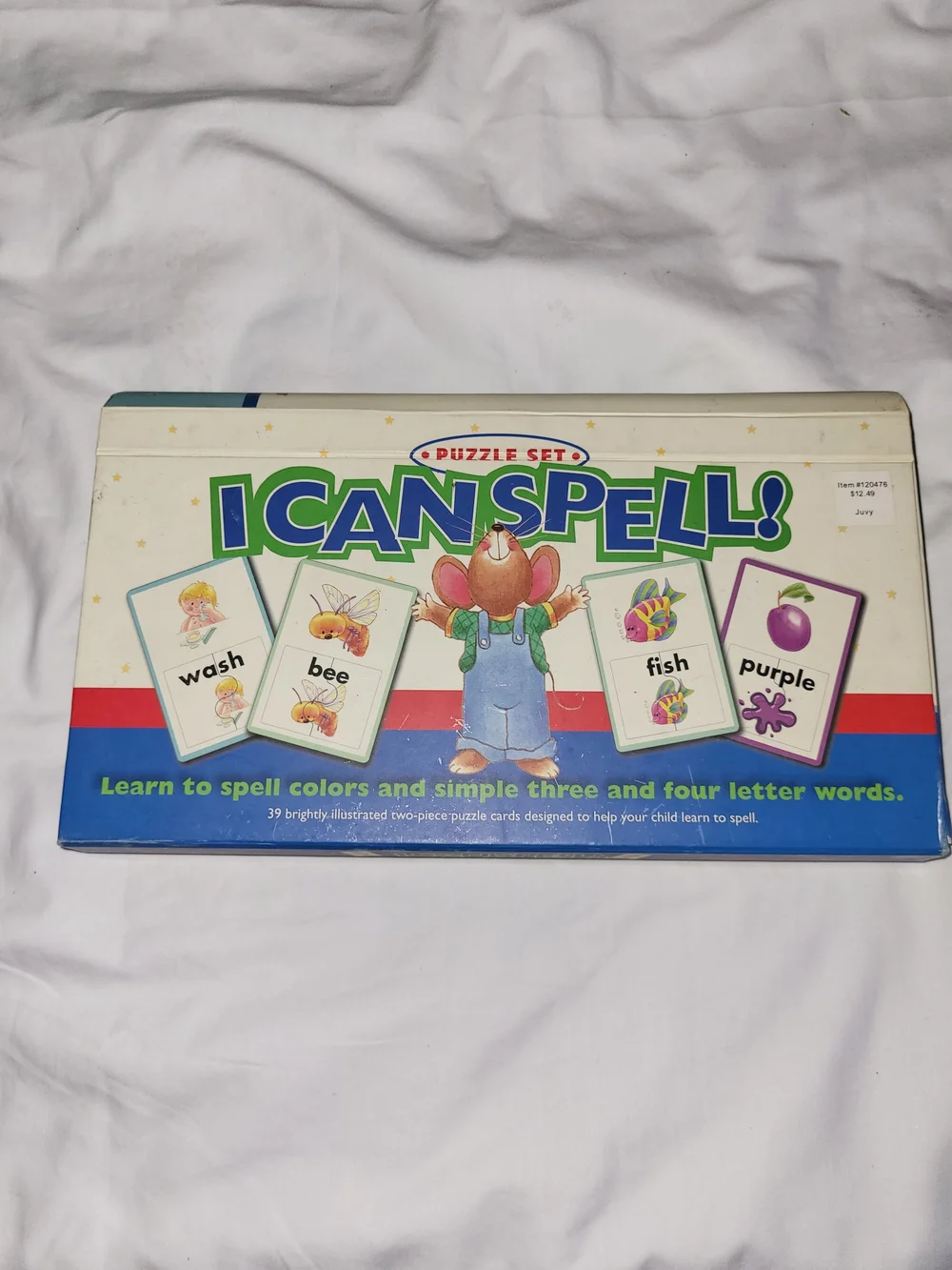 Puzzle Set - Kids Spelling Game (Green, Blue, Purple)